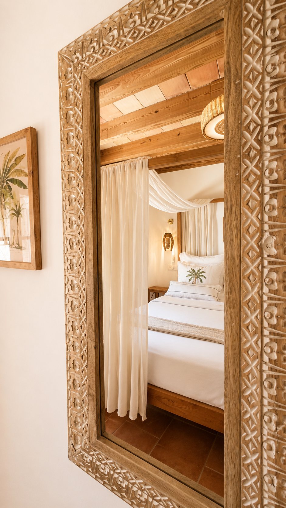 Palm Suite mirror
